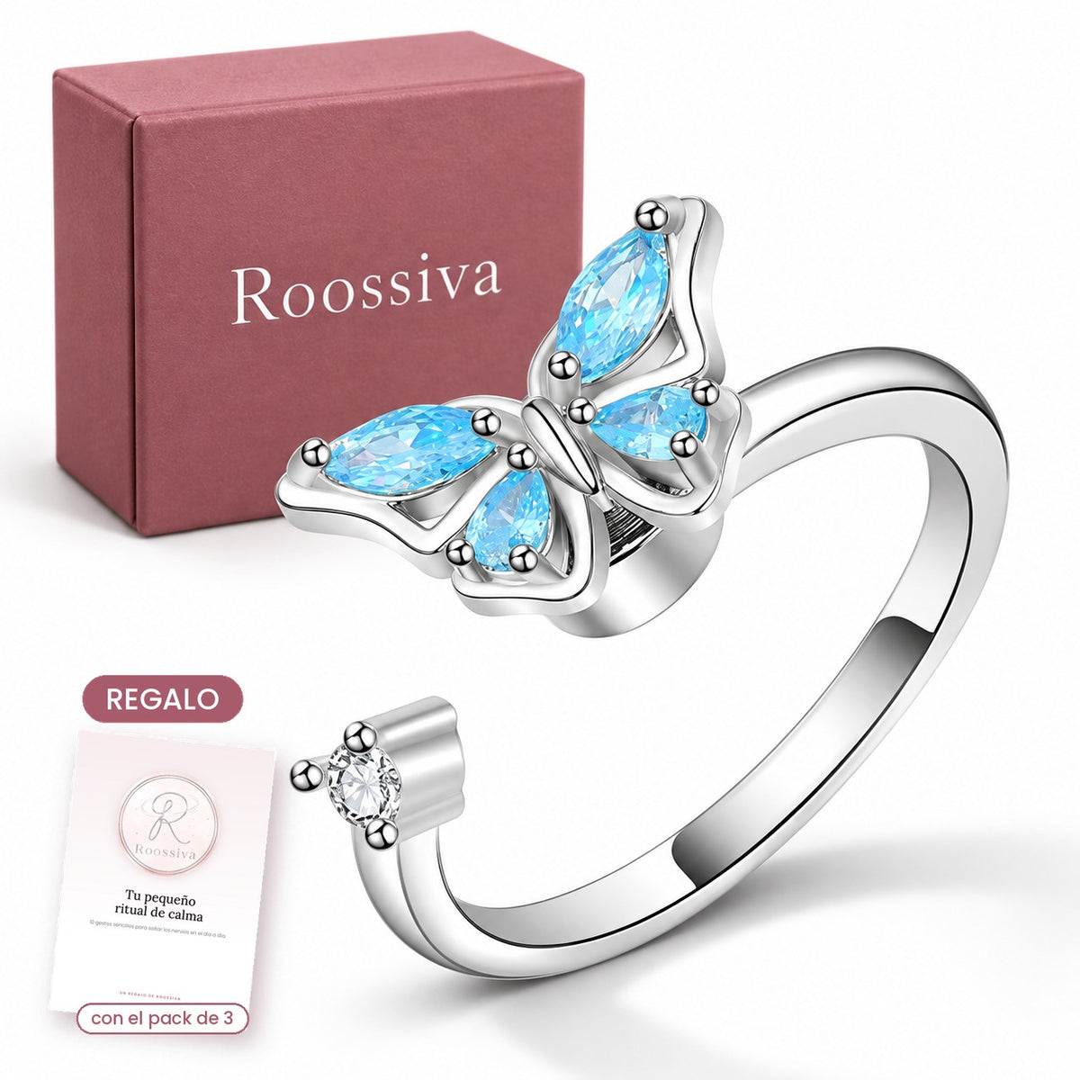 Anillo giratorio antiestrés y ajustable